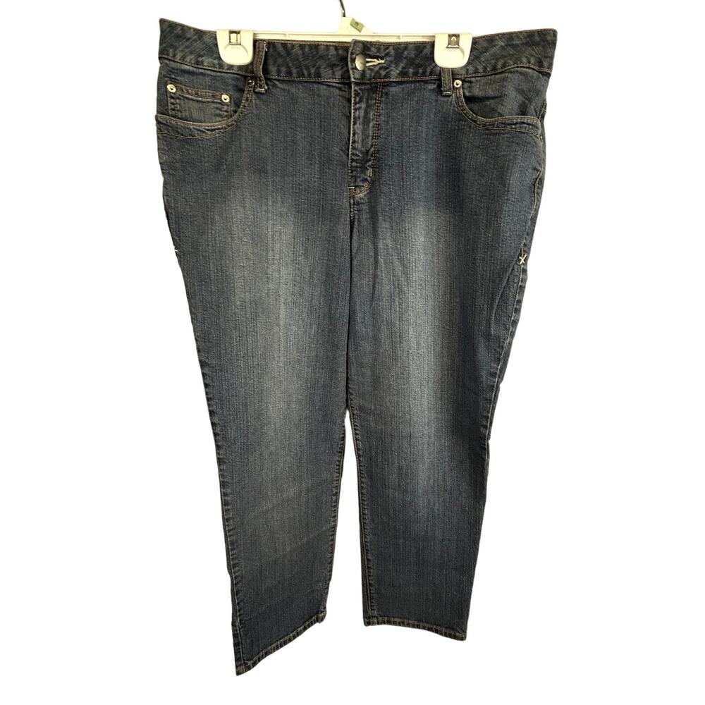 SKU2539 Venezia Women's Size 18P Blue Denim Jeans